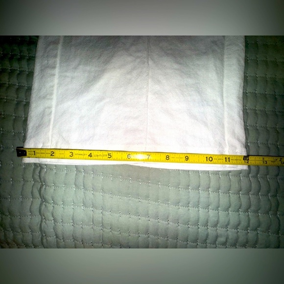 Meshki off White Wide-Leg Linen blend Pants. Size Medium. EUC. - Picture 10 of 12